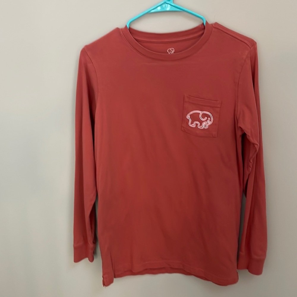 Ivory Ella Burnt Orange LS T-Shirt